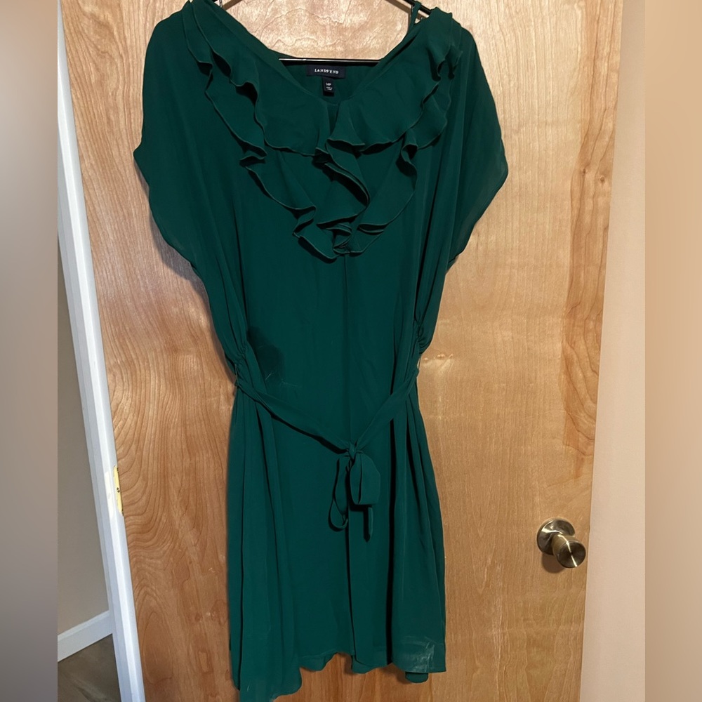 Lands End slip dress